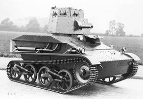 Panzerwagen 34/35, Vickers-Armstrong Light Tank Modell 1933/34