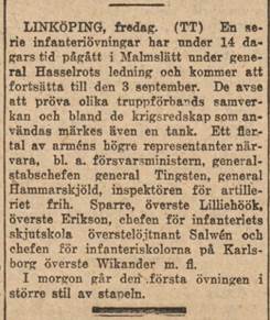 Dagens Nyheter 27 juli 1921